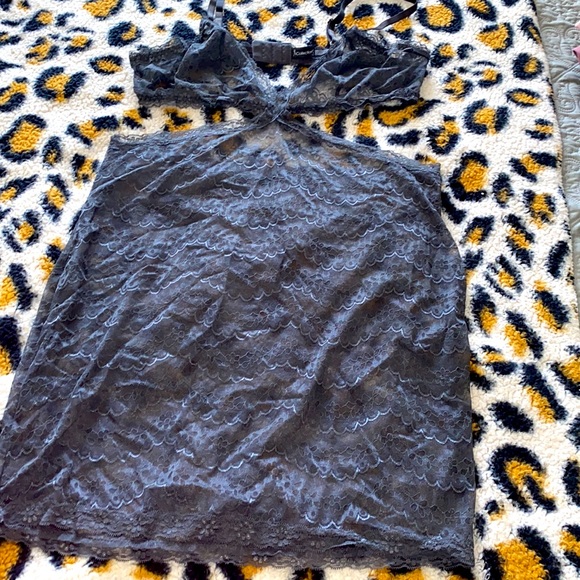 1x iCollection lingerie Grey - Picture 4 of 7